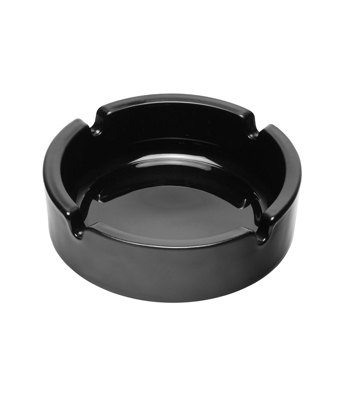 Ashtray Black 107 Stackable Ashtray Black 107 Stackable - Image 1