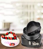 Flair Heart Cake Spring Form Mold (Set of 3) - Image 2