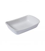 Pyrex White Supreme Rectangular Roaster 26x18