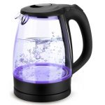 Decakila Kettle 1.8L Electric Jug 2200W Glass KEKT018B