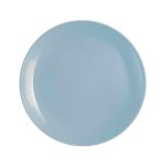 Diwali Dessert Plate 19cm Light Blue