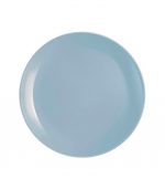Diwali Dessert Plate 19cm Light Blue