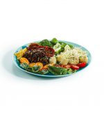 Diwali Dinner Plate 27cm Light Turq - Image 2