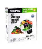 Geepas Digital Kitchen Scale - Portable Food Scale with Lcd Backlight Screen - Image 8