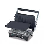 Kenwood Health Grill 1800W Bkmetal - Hgm50.000Si - Image 3