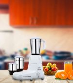 Mixer Grinder, Kitchen Queen 650W White - Image 2