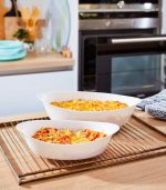 Smart Cuisine White Oval 32x20cm - Image 5