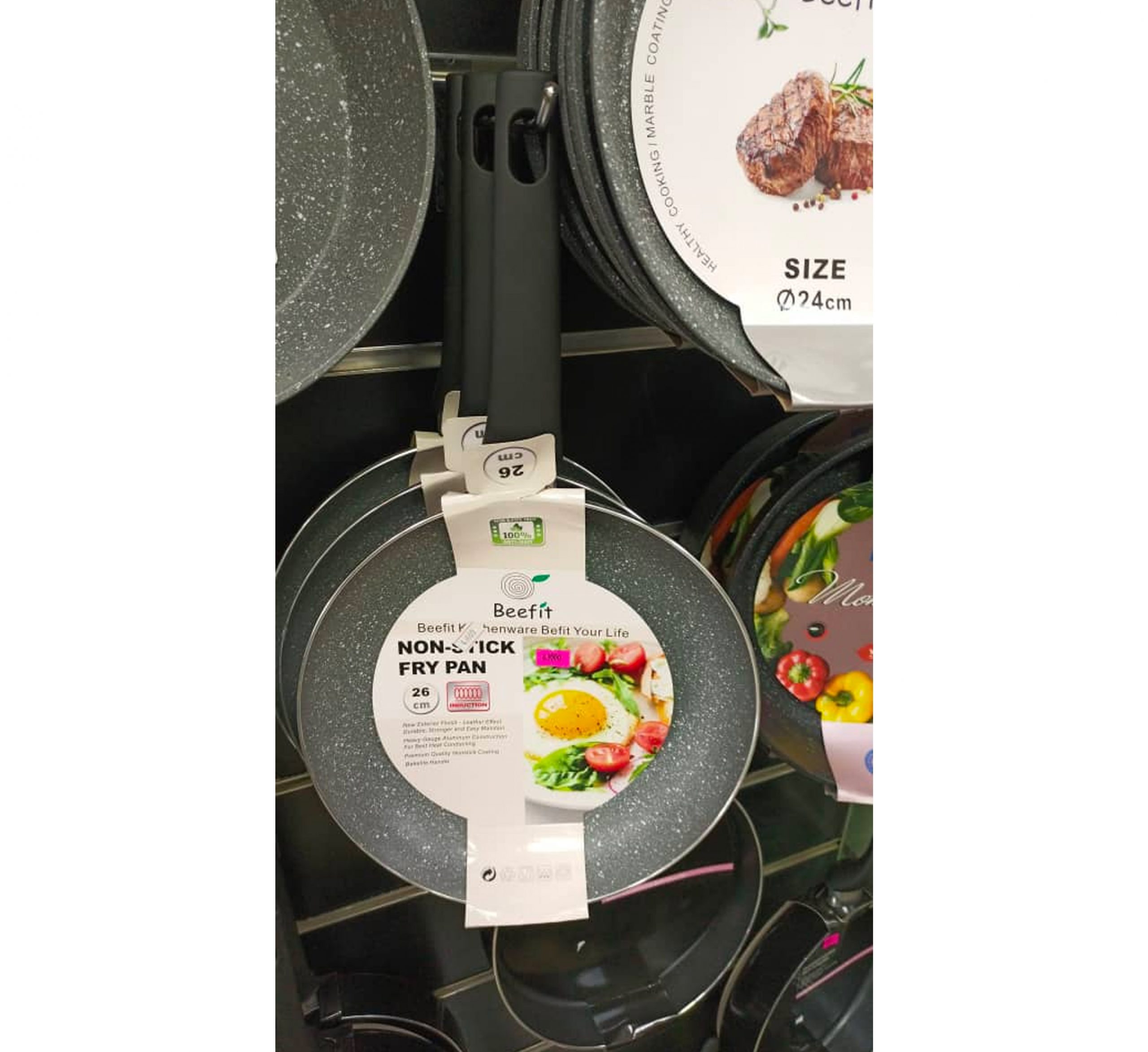 Beefit fry pans 26cm Beefit fry pans 26, 28 and 30cm - Image 1