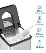 Countertop Ice Maker Self Cleaning - Image 3