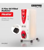 Geepas-11 Fins Oil Filled Radiator Heater - Image 3
