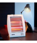 Geepas GQH28522 800W Quartz Heater with 2 Heating Power, White - Image 3