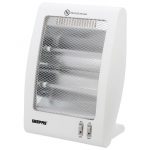 Geepas GQH28522 800W Quartz Heater with 2 Heating Power, White
