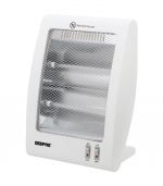 Geepas GQH28522 800W Quartz Heater with 2 Heating Power, White