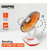Geepas Halogen Stand Heater, 1000 Watt - GRH9548 - Image 6