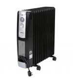 Geepas Grh9102 Oil Filledradiat Heater, Black
