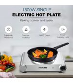 Nikai Single Hot Plate, 1500W Power - NKTOE4N2 - Image 2