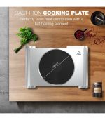 Nikai Single Hot Plate, 1500W Power - NKTOE4N2 - Image 3