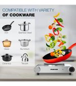 Nikai Single Hot Plate, 1500W Power - NKTOE4N2 - Image 4