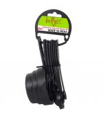 Bulfyss 8Pcs Plastic Measuring Cup and Spoon Set, Black