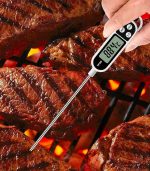 Digital Food Thermometer for Grilling BBQ Grill Kitchen Oil Candy - Image 2