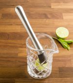 Final Touch Aperitif Cocktail Muddler (Stainless Steel) - Image 2