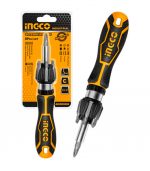 INGCO 8-in-1 Ratchet Screwdriver Set, AKISD0808 - Image 4