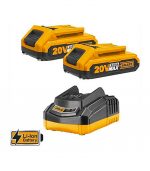 Ingco CIWLI2001 Impact Wrench with Batteries, Charger and Bag 2-Pieces - Image 4