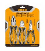 Ingco Pliers Set 8" Pack of 3 HKPS08318 - Image 2
