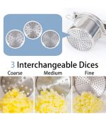 Potato Ricer, Stainless Steel Potato Ricer for Mashed Potatoes - Image 4