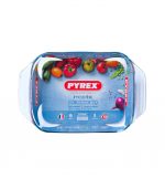 Pyrex Irresistible Glass Rectangular Roaster High Resistance Easy Grip, 31x20cm