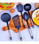 Royalford 5 Piece Silicone Utensil Set Kitchen Gadgets Set - Image 3