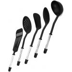 Royalford 5 Piece Silicone Utensil Set Kitchen Gadgets Set