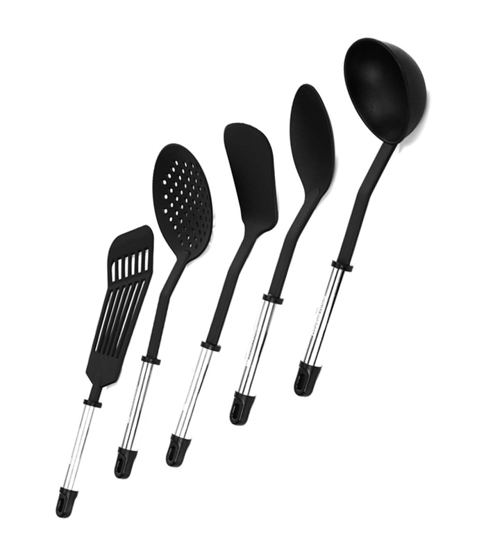 Royalford 5 Piece Silicone Utensil 03 Royalford 5 Piece Silicone Utensil Set Kitchen Gadgets Set - Image 1