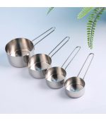 Royalford RF10028 Stainless Steel Measuring Cup Set 4 Pieces - Image 4