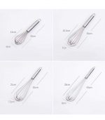 Stainless Steel Manual Stir Egg Liquid Cream Baking Stir Bar - Image 3