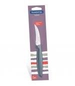 Tramontina 23419/163 High Quality Plenus 3'' Peeling Knife - Gray - Image 2
