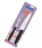 Tramontina 23498010 Plenus Carving 2-Piece Set, Black - Image 2