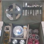 Fully equipped hamper picnic food bag