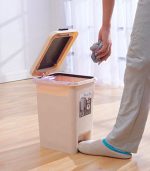 Garbage Bin Plastic Waste Bin For Kitchen And House