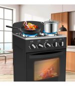 Gas Cooker 20'' 4 Burners - KUGS003B - Image 2