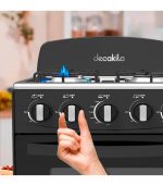 Gas Cooker 20'' 4 Burners - KUGS003B - Image 4