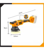 INGCO P20S 20V Lithium-Ion Cordless Brushless Angle Polisher - Image 4