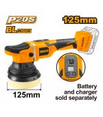 INGCO P20S 20V Lithium-Ion Cordless Brushless Angle Polisher
