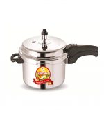 Kanchan Classic Aluminum Pressure Cooker With Outer Lid And Gas Stove