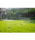 Lawn Sprinkler, 2 Modes 360 Degree Rotation Adjustable Garden Sprinkler - Image 4