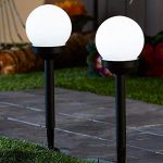 Round Ball LED Garden Solar Power Light