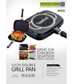 Royalford Double Grill Pan, black 32 Cm, Rf5515 - Image 7