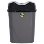 Royalford Plastic Dust Bin RF10115 Wet/Dry Garbage Bin with Lid 15L, Multi