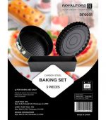 Royalford RF 9901 3pc baking set non stick - Image 7
