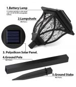 Solar Lawn Lights for Outdoor, Waterproof LED Lamp for Walkway Path - Image 5
